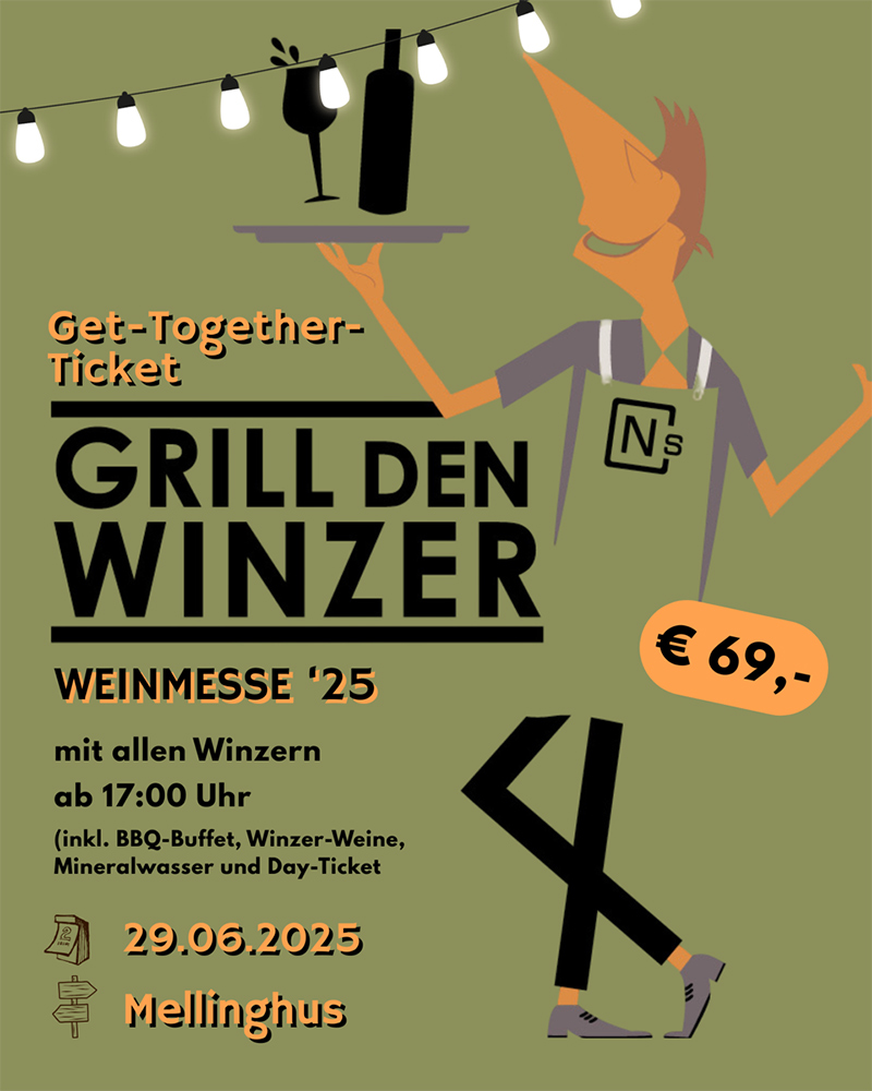 Grill den Winzer – Get-together-Ticket